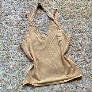 Gold Studded Going Out Top